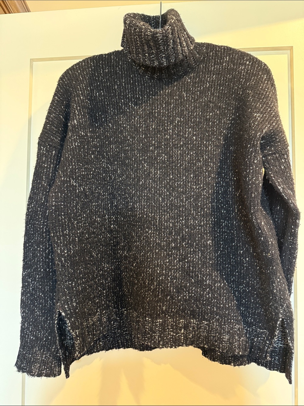 Vince oversized wool/cashmere blend turtleneck
